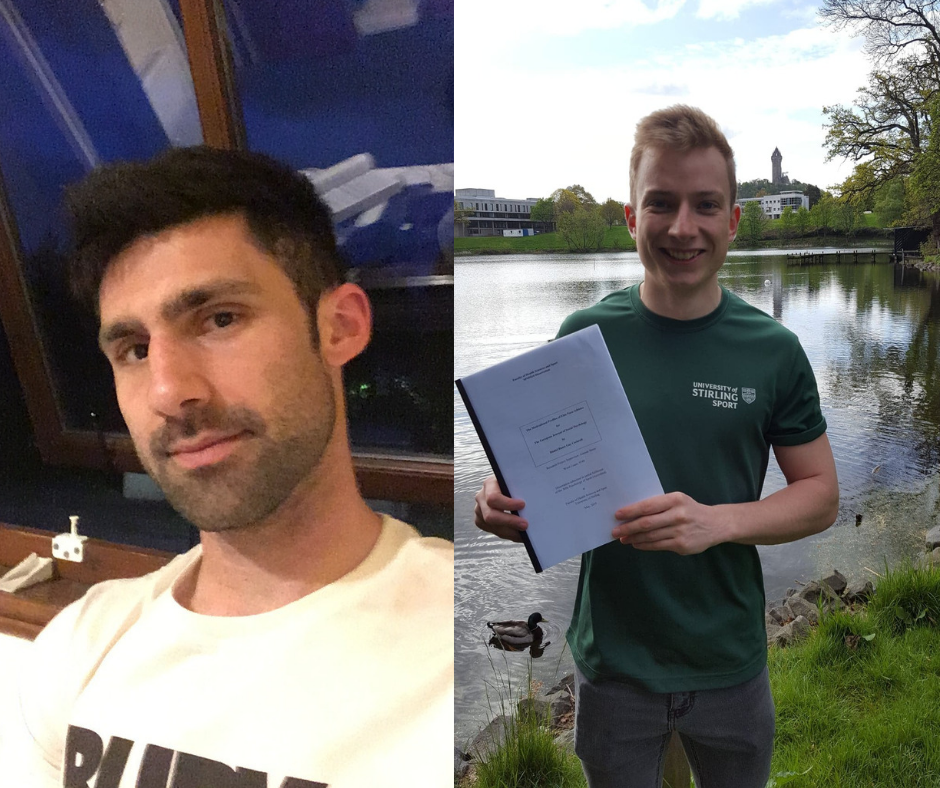 two of our students give their reasons why postgraduates choose Stirling