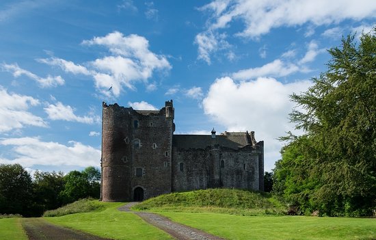 Doune Castle on a normal day 