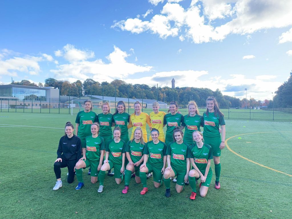 Photo of University of Stirling Women's football team